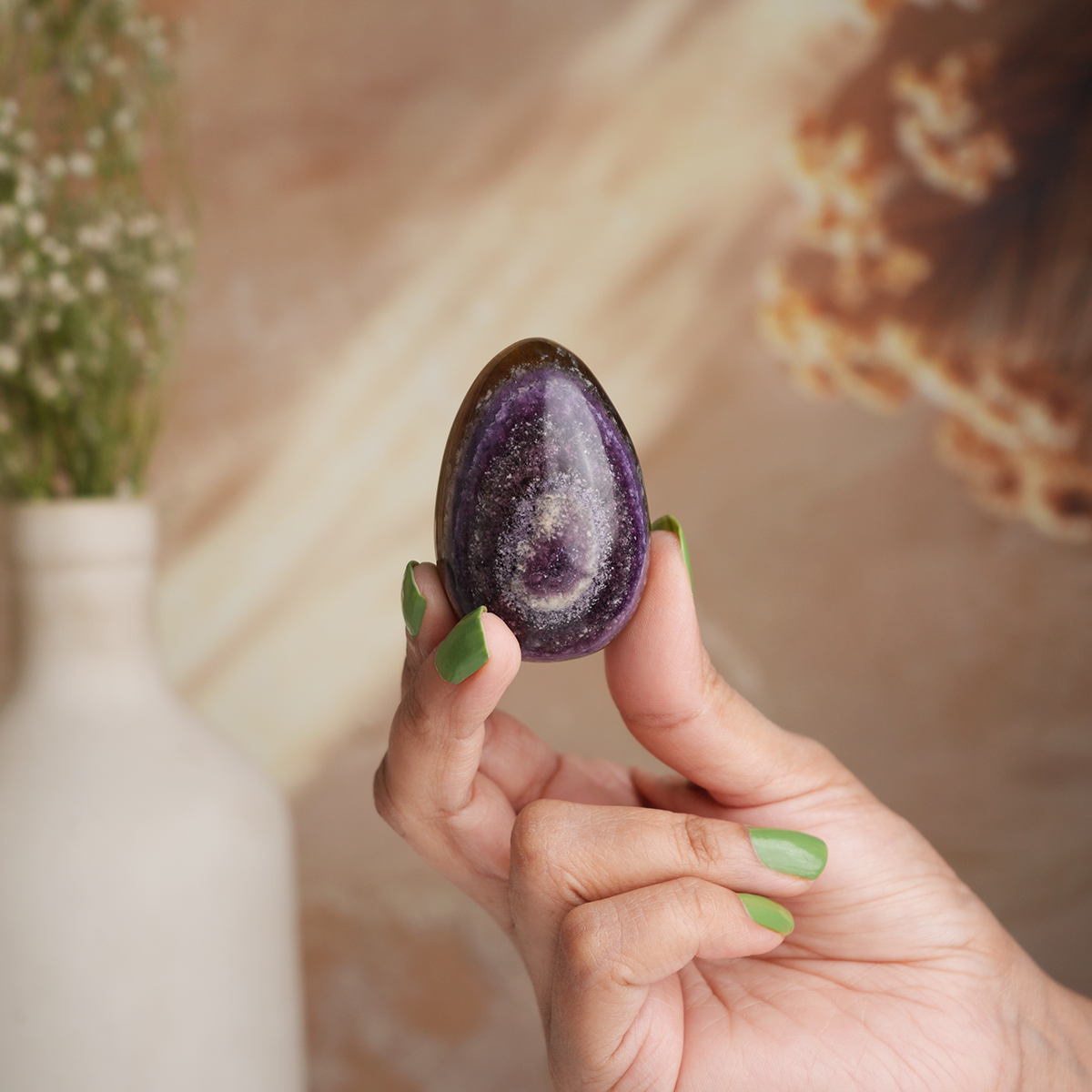 Multi Fluorite Egg-Shubhanjali Store (2) multi fluorite egg