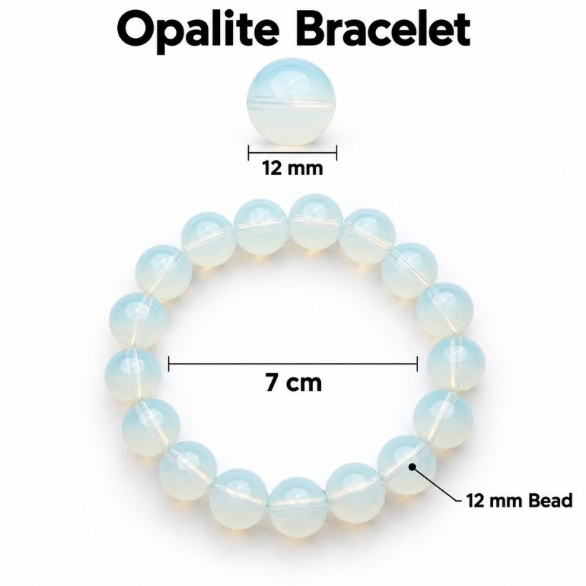 Opalite Bracelet 12mm opalite bracelet 12mm