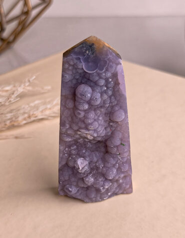 purple agate points