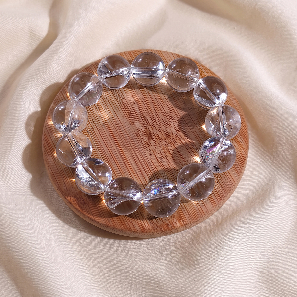 Rainbow Clear Quartz Bracelet-Shubhanjali Store (7) rainbow clear quartz bracelet