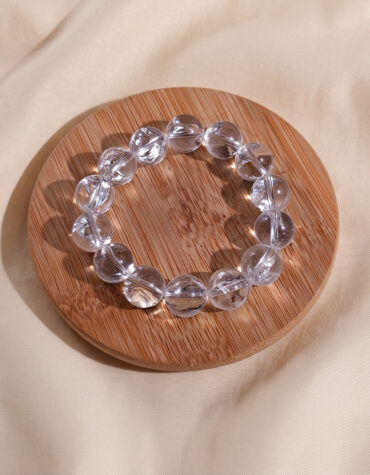 rainbow clear quartz bracelet