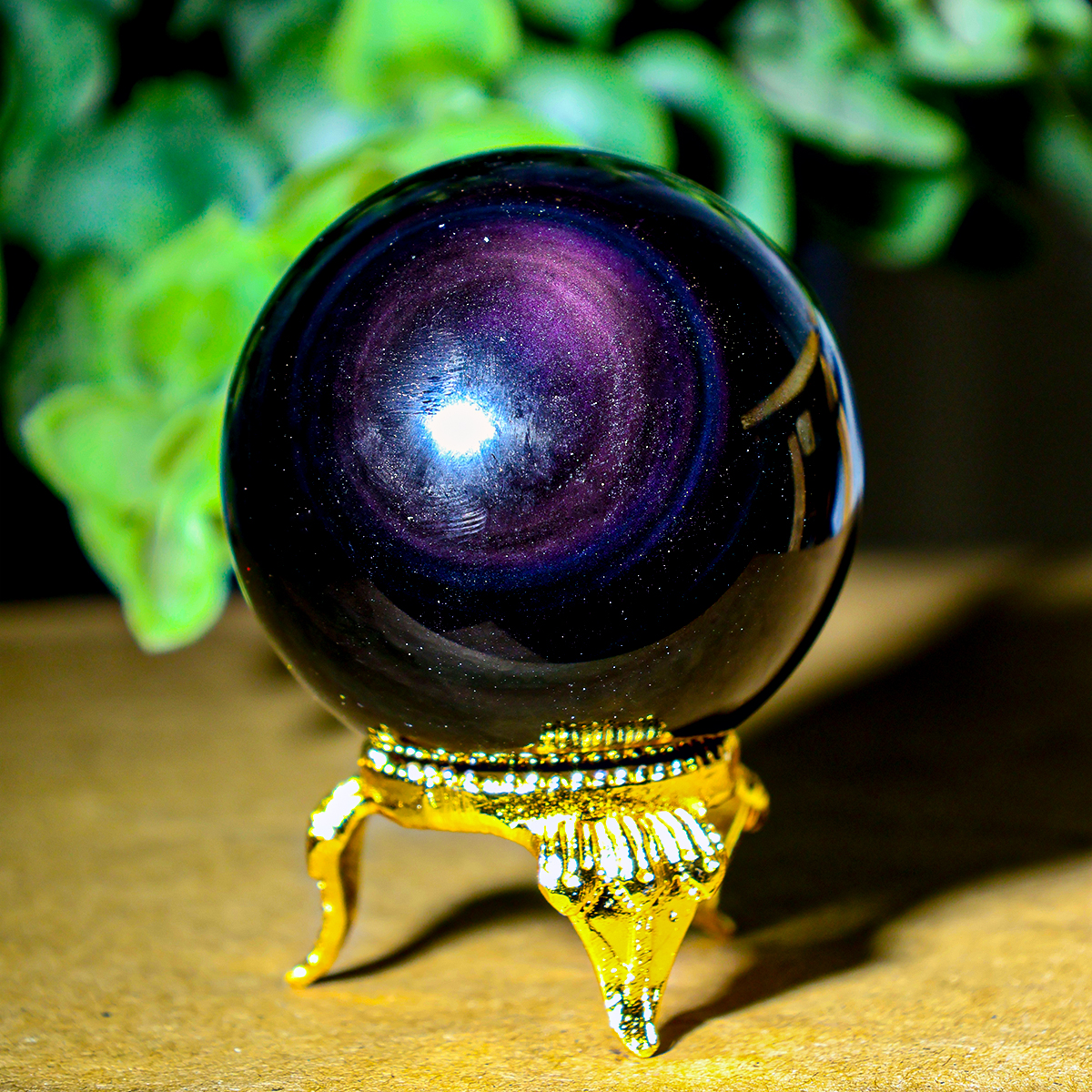 Rainbow Obsidian Ball HQ-Shubhanjali Store (3) rainbow obsidian ball hq