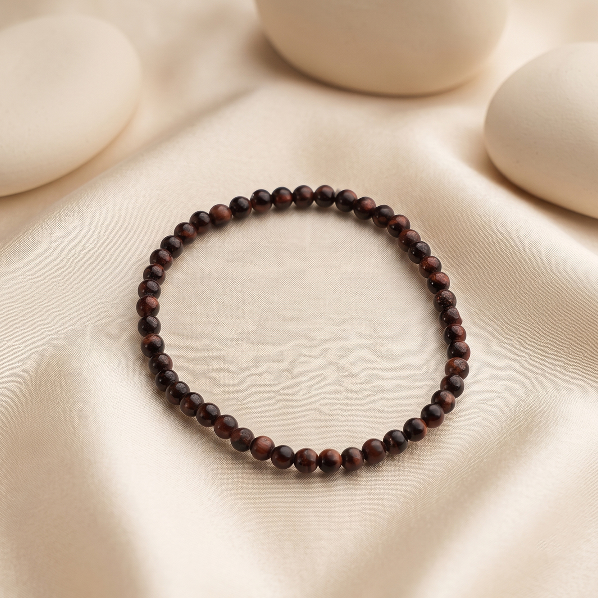 Red Tiger Eye Bracelet 4mm-Shubhanjali Store (4) red tiger eye bracelet