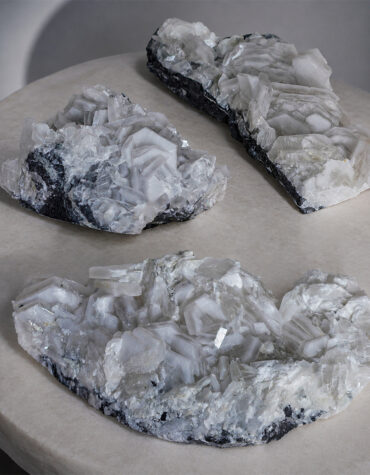 rose calcite specimen
