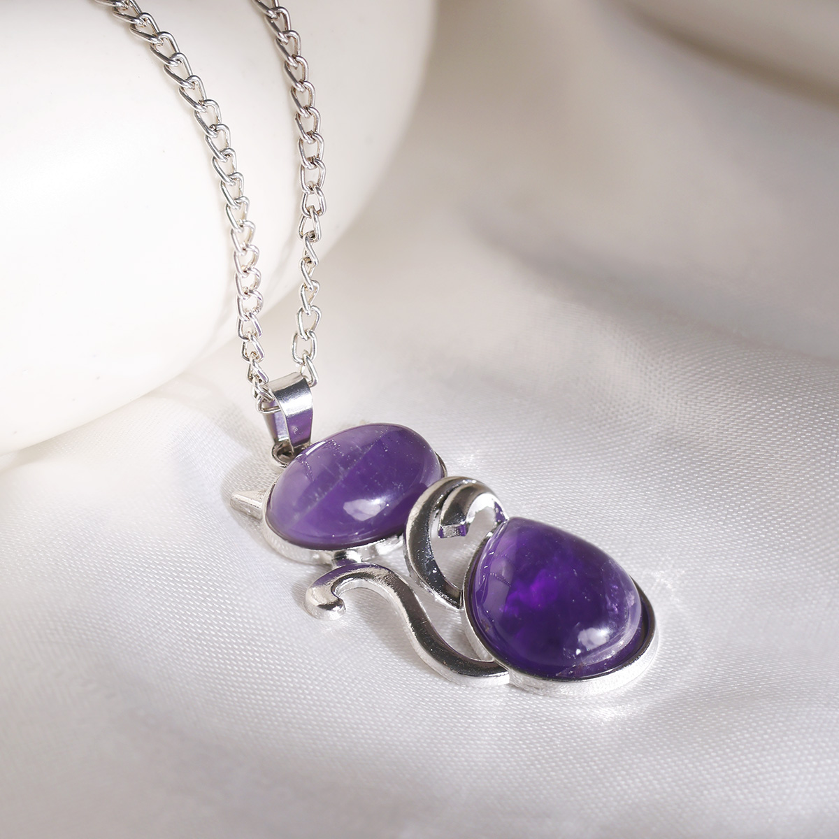 Amethyst Kitty Cat Pendant-Shubhanjali Store (3) auto draft
