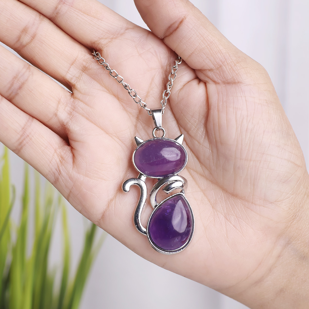 Amethyst Kitty Cat Pendant-Shubhanjali Store (4) auto draft