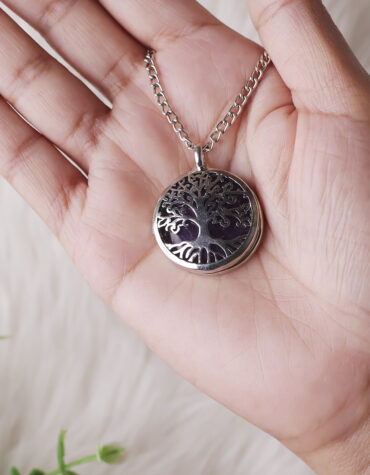 tree of life round pendant