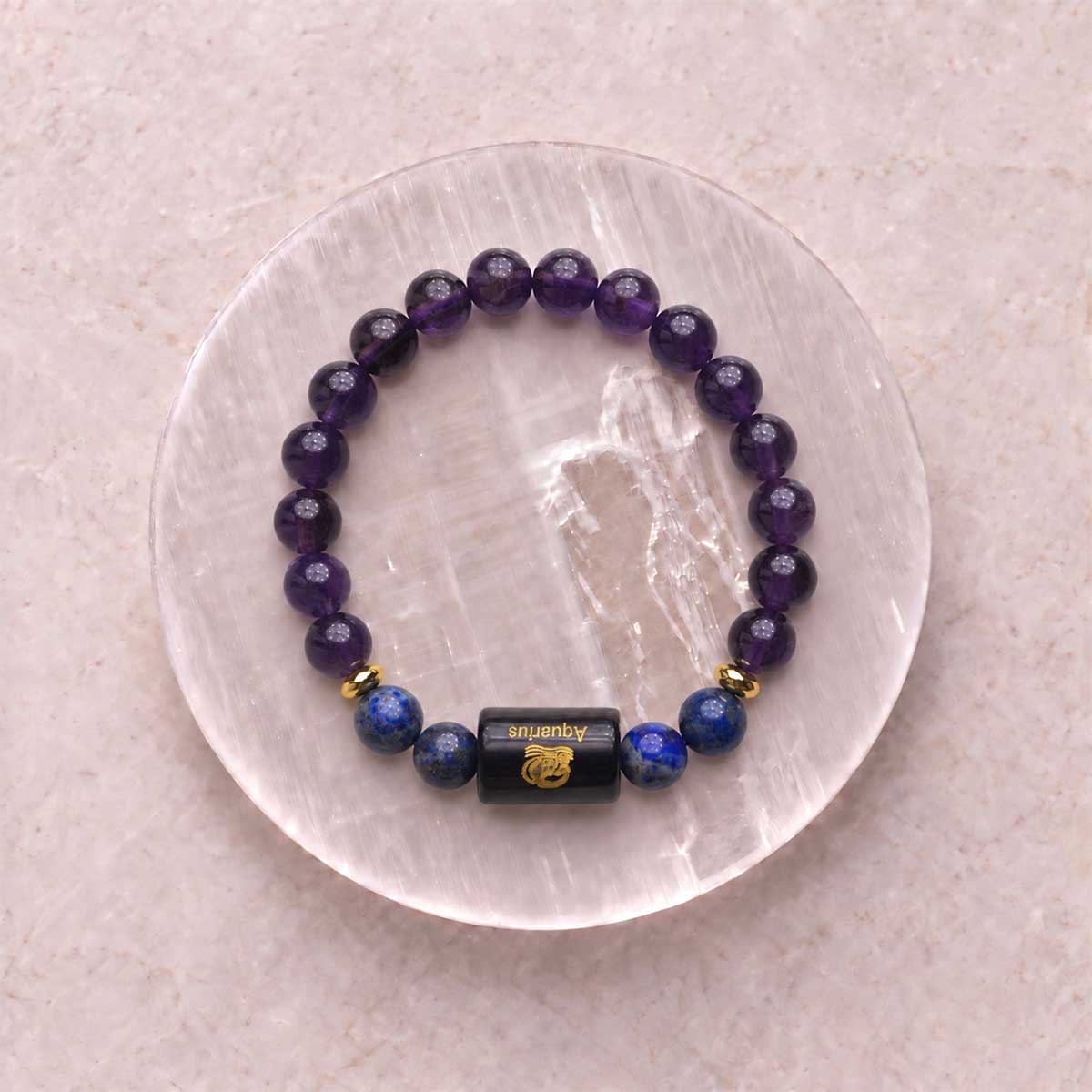 Aquarius-(कुंभ-राशि)-Zodiac-Symbol-Bracelet-Shubhanjali-Store--(1) aquarius (कुंभ राशि) zodiac symbol bracelet