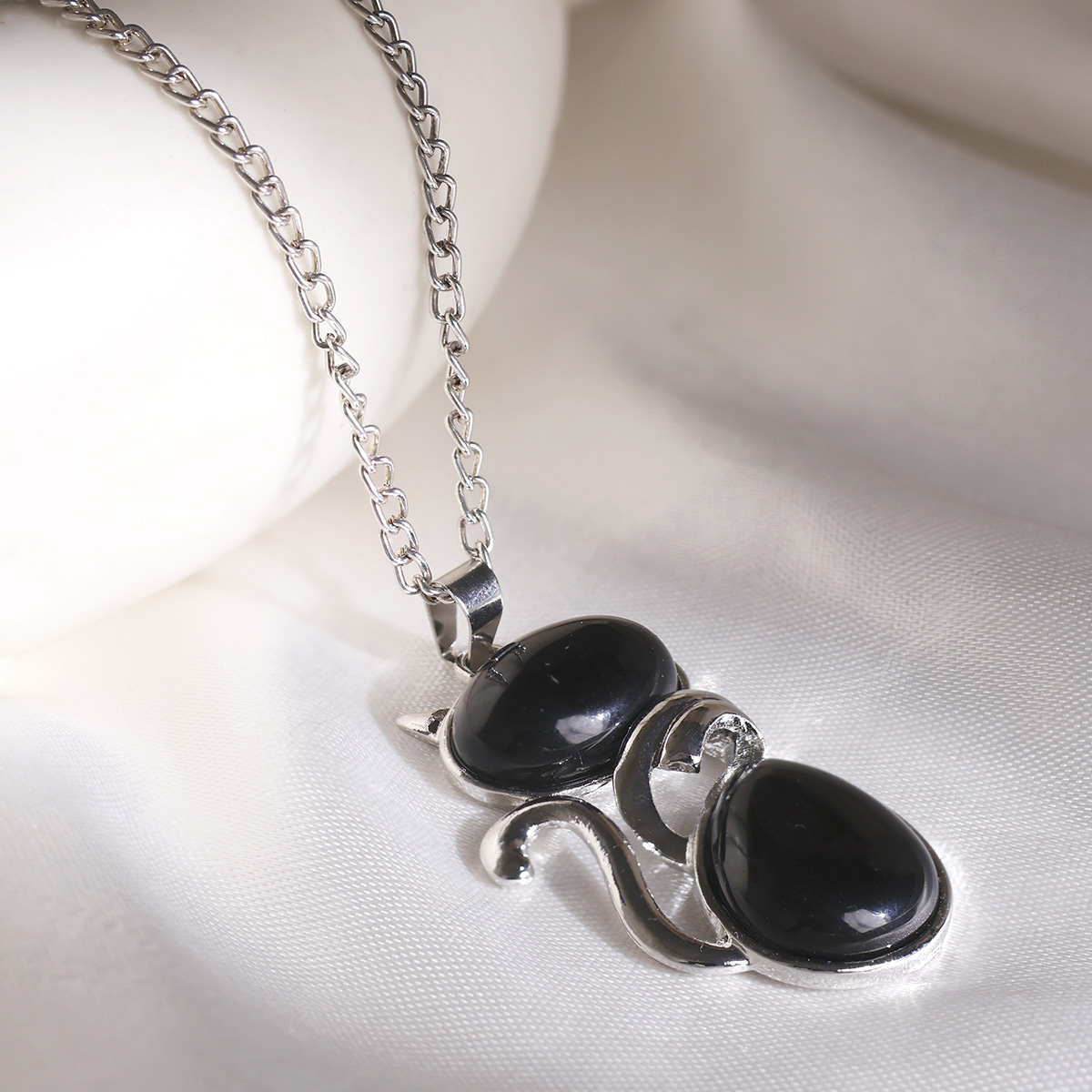 Black Obsidian Kitty Cat Pendant-Shubhanjali Store (3) auto draft