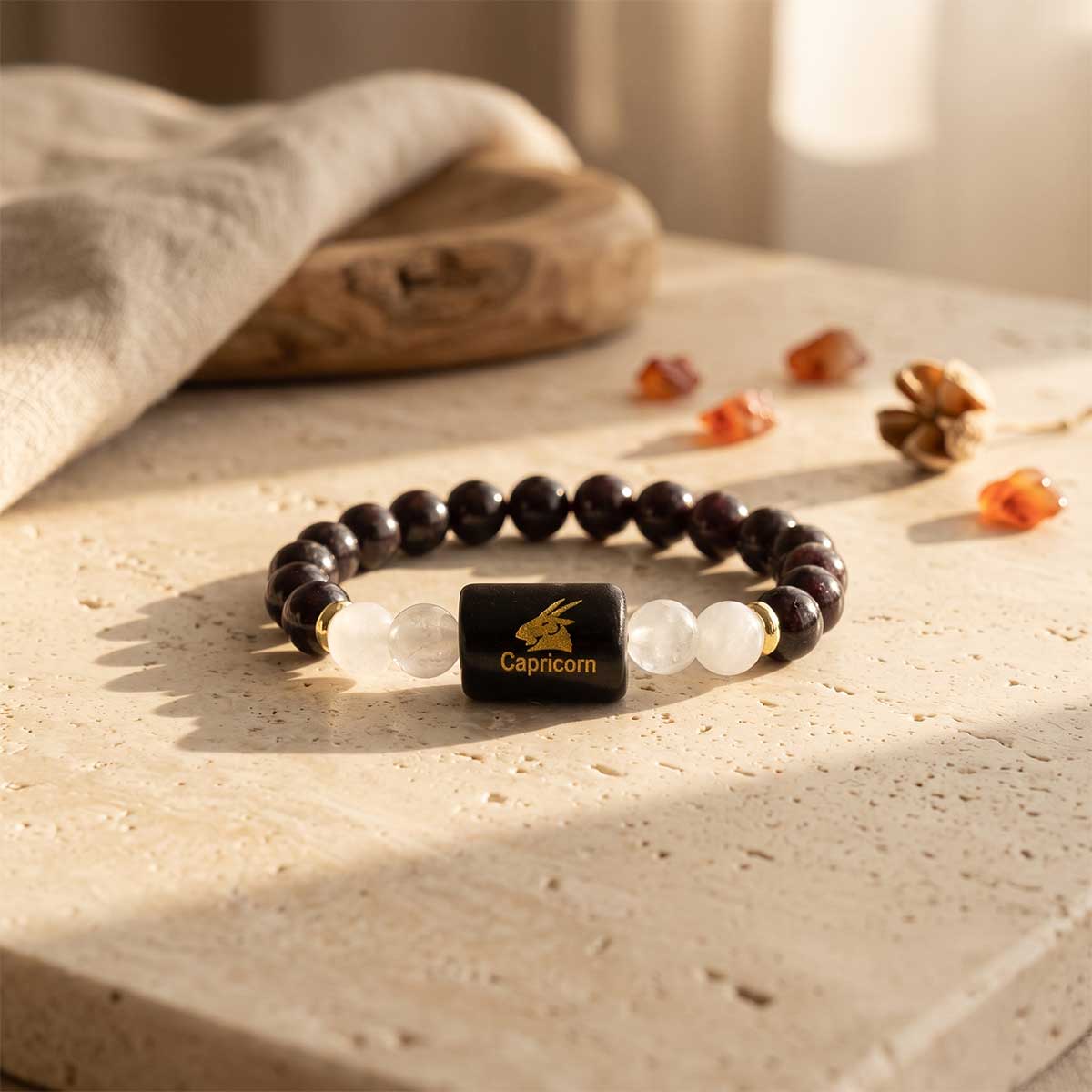 Capricorn (मकर राशि) Zodiac Symbol Bracelet-Shubhanjali Store (1) capricorn (मकर राशि) zodiac symbol bracelet