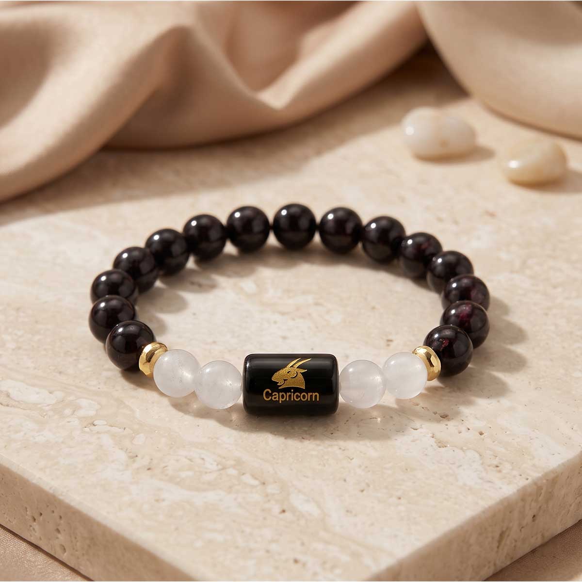 Capricorn (मकर राशि) Zodiac Symbol Bracelet-Shubhanjali Store (2) capricorn (मकर राशि) zodiac symbol bracelet