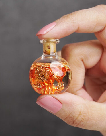 copper flake bottle