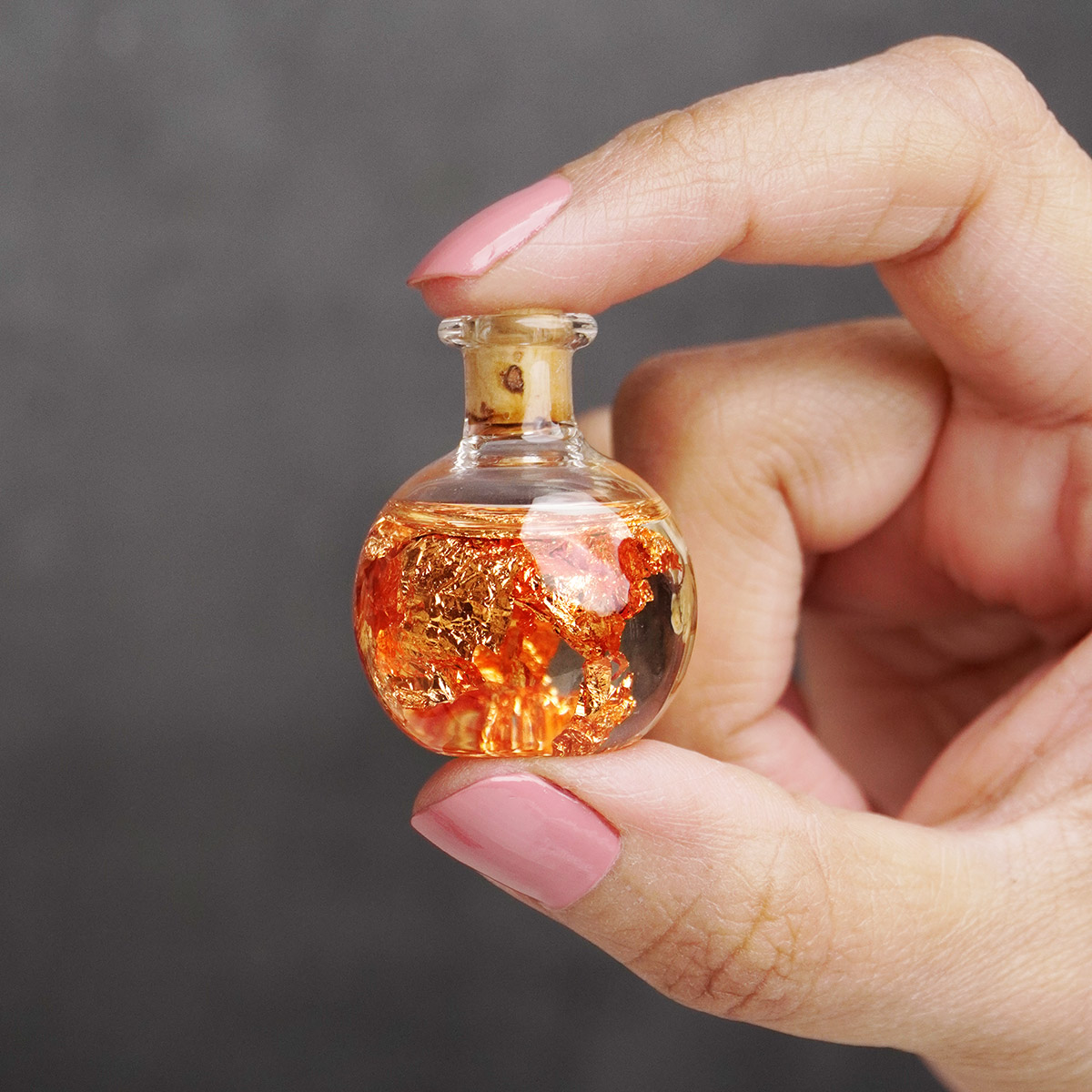 Copper Flake Bottle - Shubhanjali Store (2) copper flake bottle