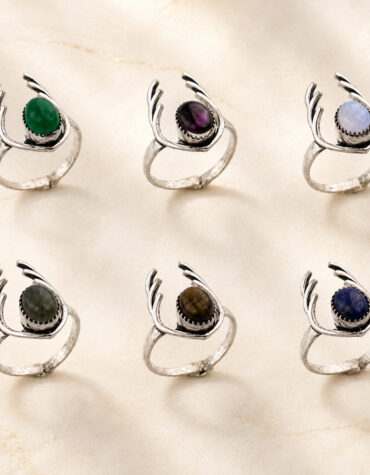 dear antlers ring