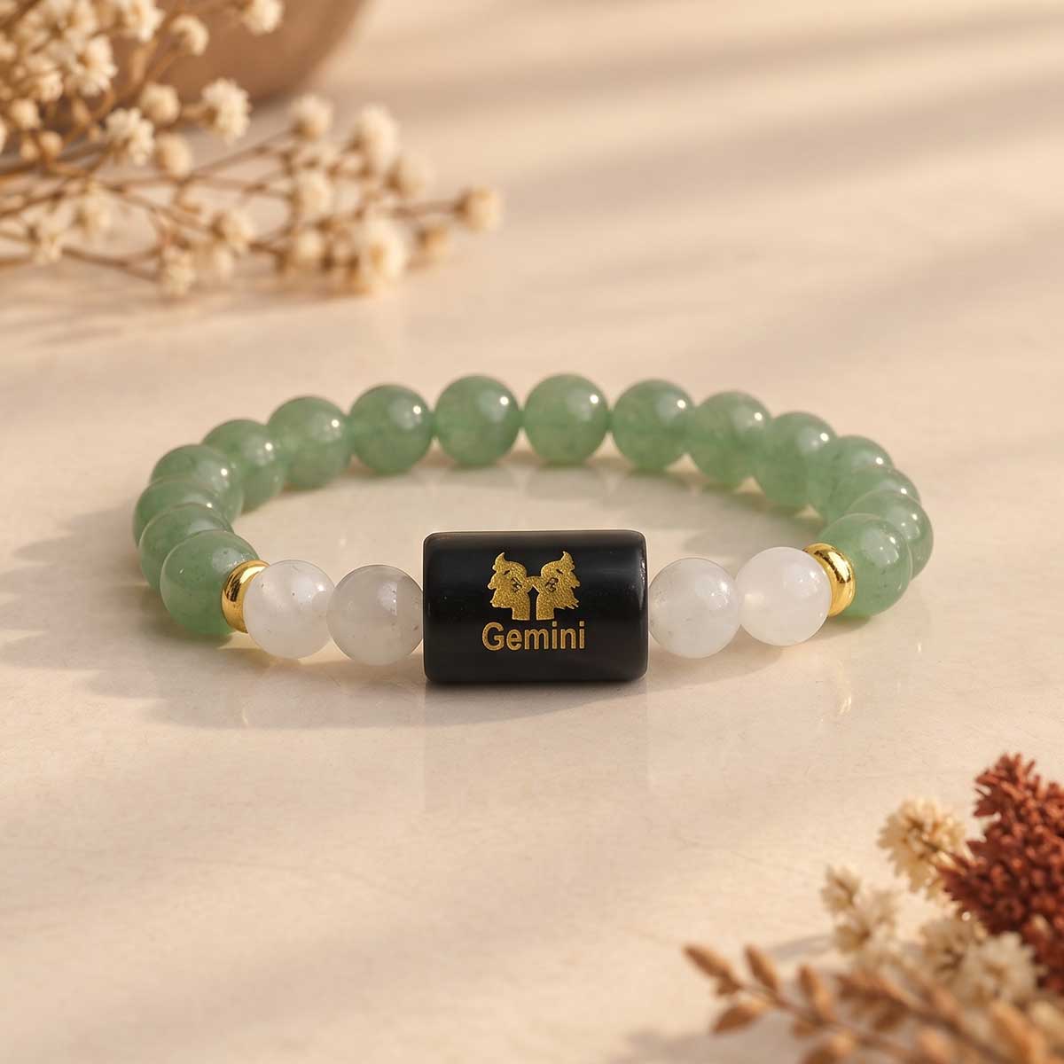 Gemini Zodiac Symbol Bracelet-Shubhanjali Store (1) gemini (मिथुन राशि) zodiac symbol bracelet
