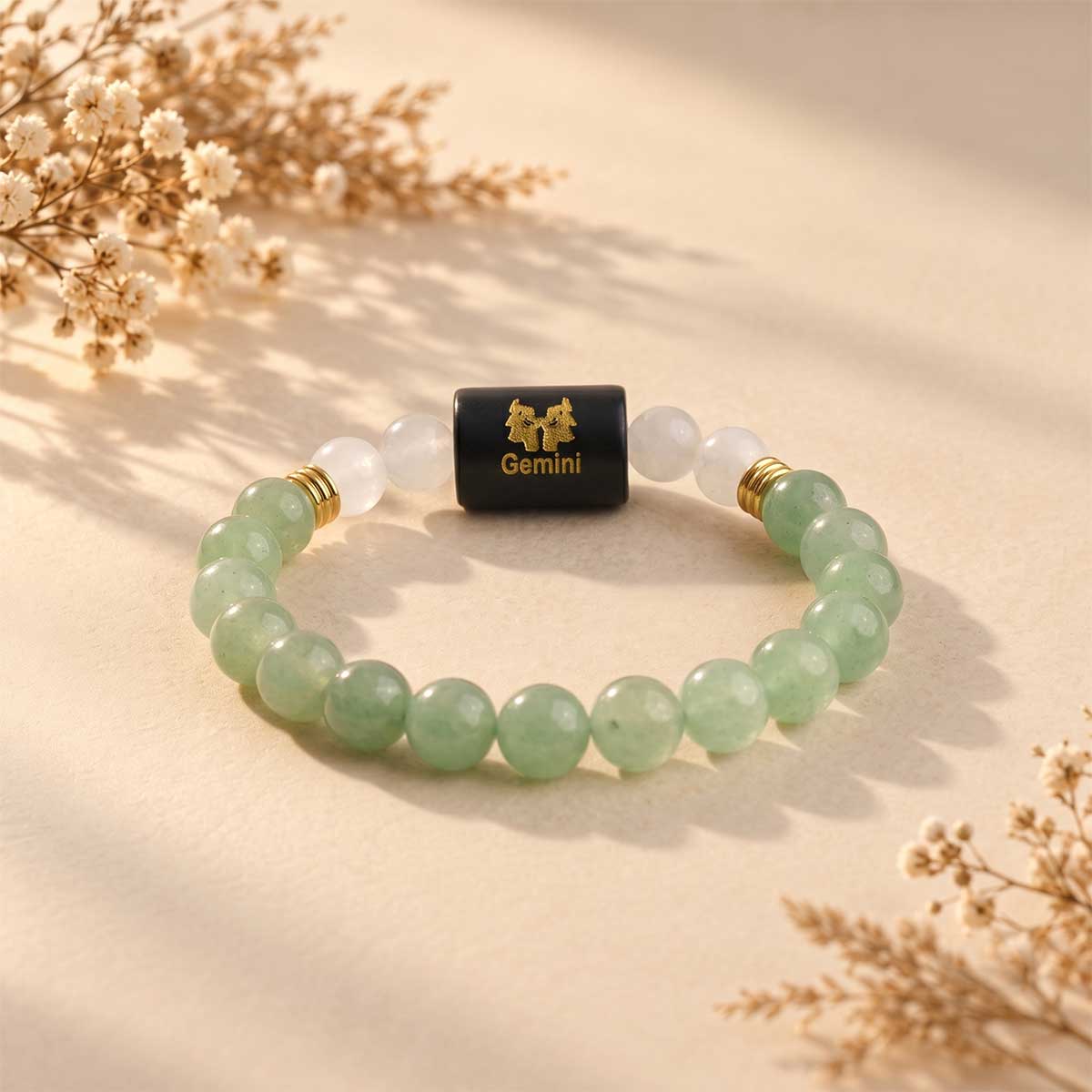 Gemini Zodiac Symbol Bracelet-Shubhanjali Store (4) gemini (मिथुन राशि) zodiac symbol bracelet