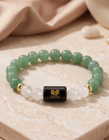 gemini (मिथुन राशि) zodiac symbol bracelet