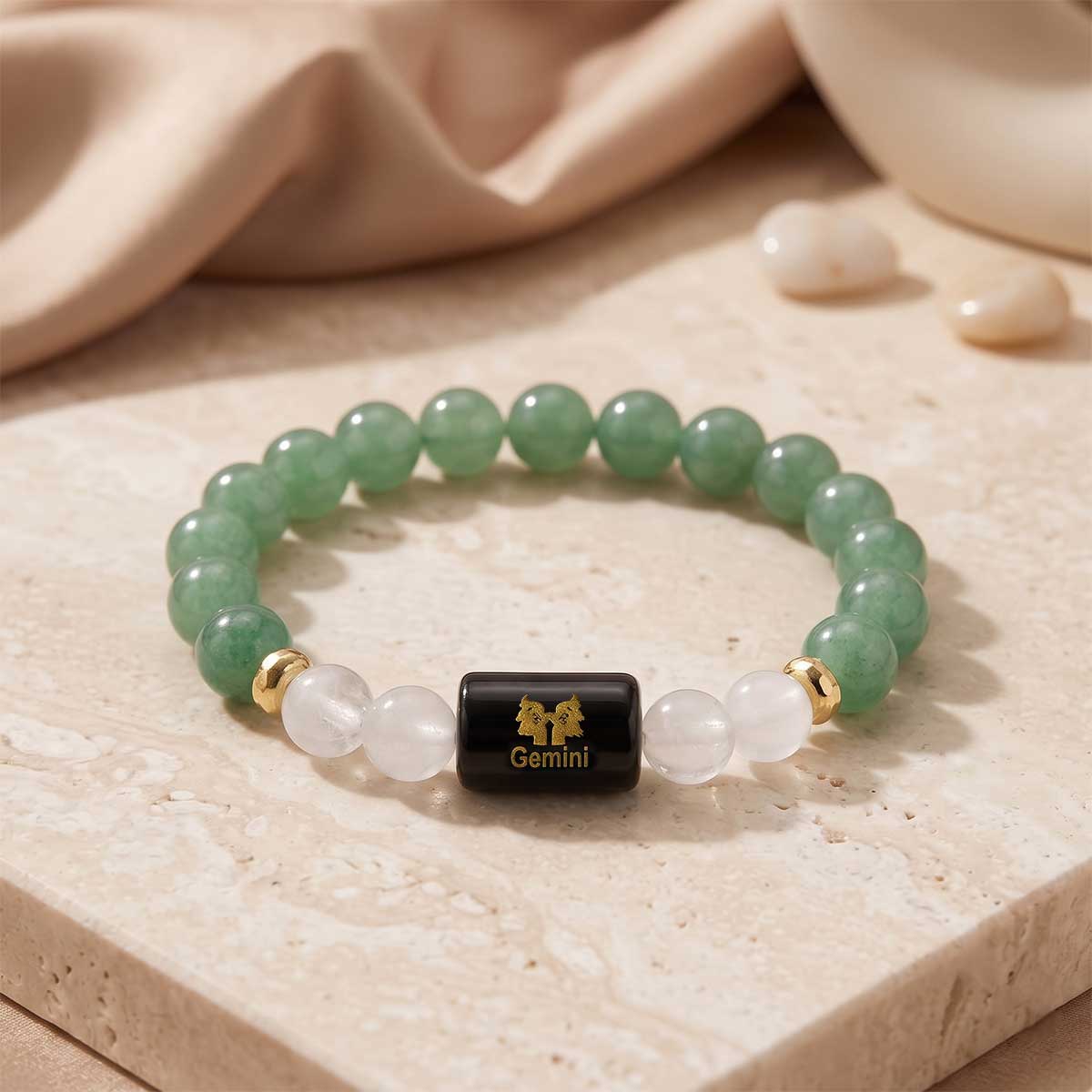 Gemini Zodiac Symbol Bracelet-Shubhanjali Store (6) gemini (मिथुन राशि) zodiac symbol bracelet