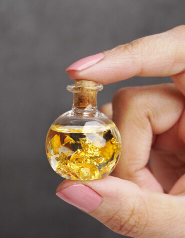 gold flake bottle