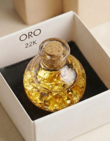gold flake bottle