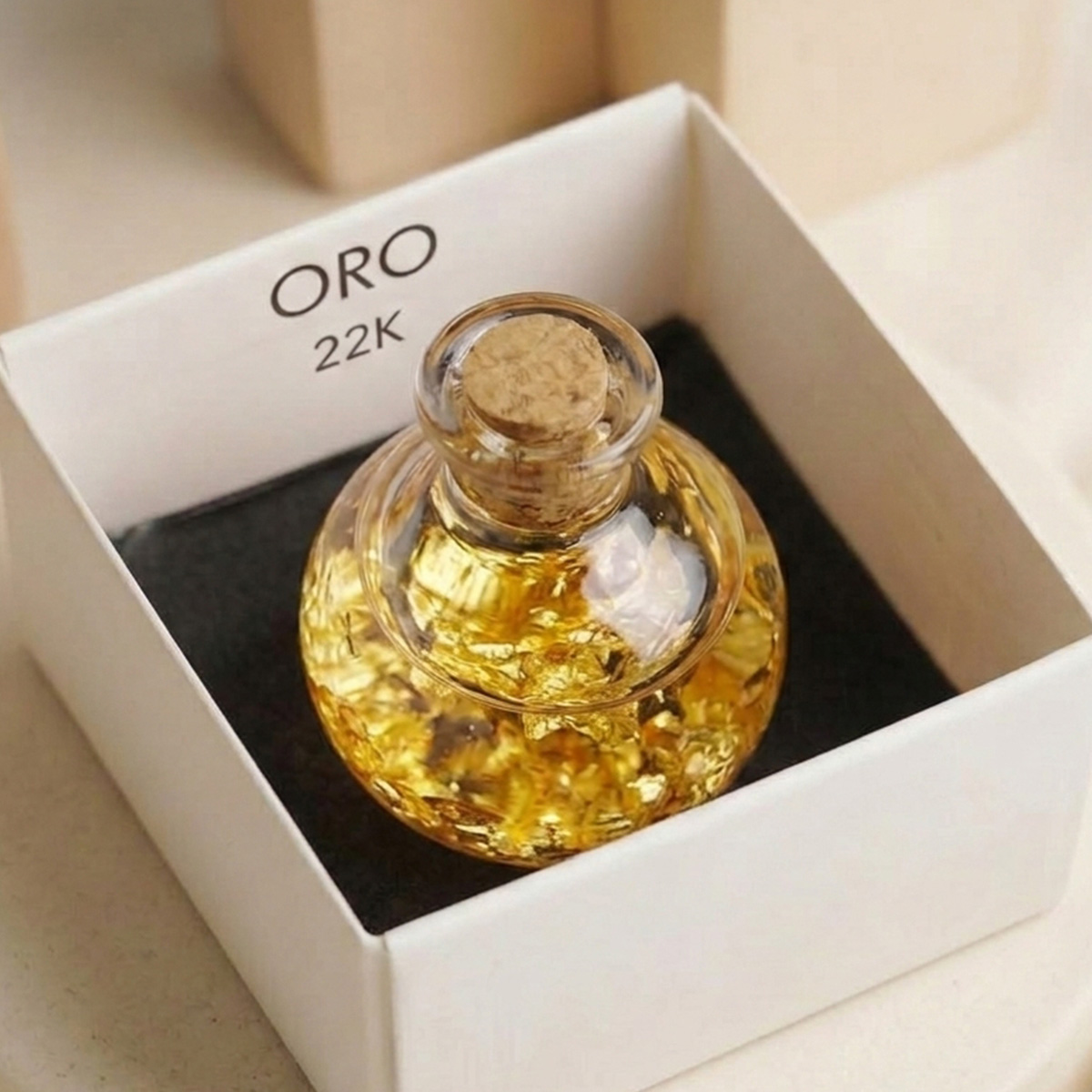 Gold Flake Bottle - sHUBHANJALI sTORE (4) gold flake bottle