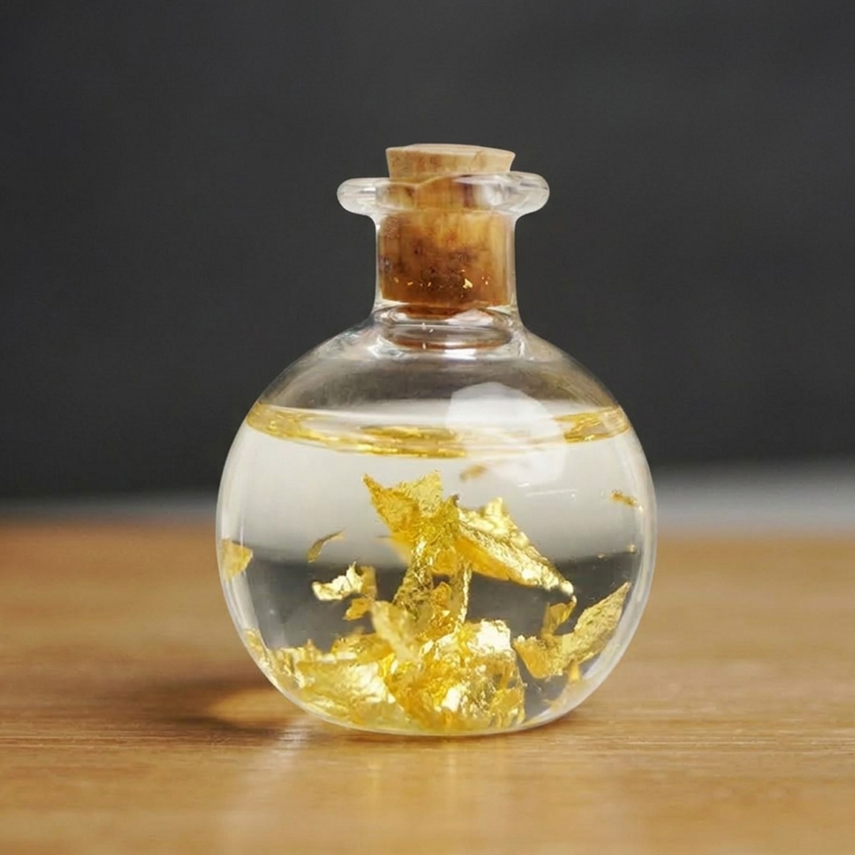 Gold Flake Bottle - sHUBHANJALI sTORE (5) gold flake bottle