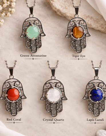 hamsa hand pendant
