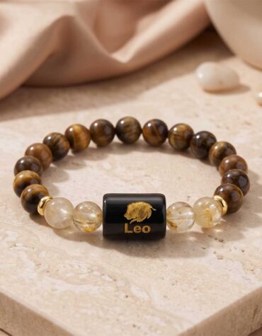 leo (सिंह राशि) zodiac symbol bracelet