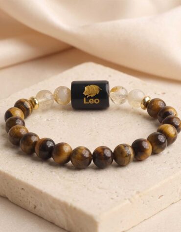 leo (सिंह राशि) zodiac symbol bracelet