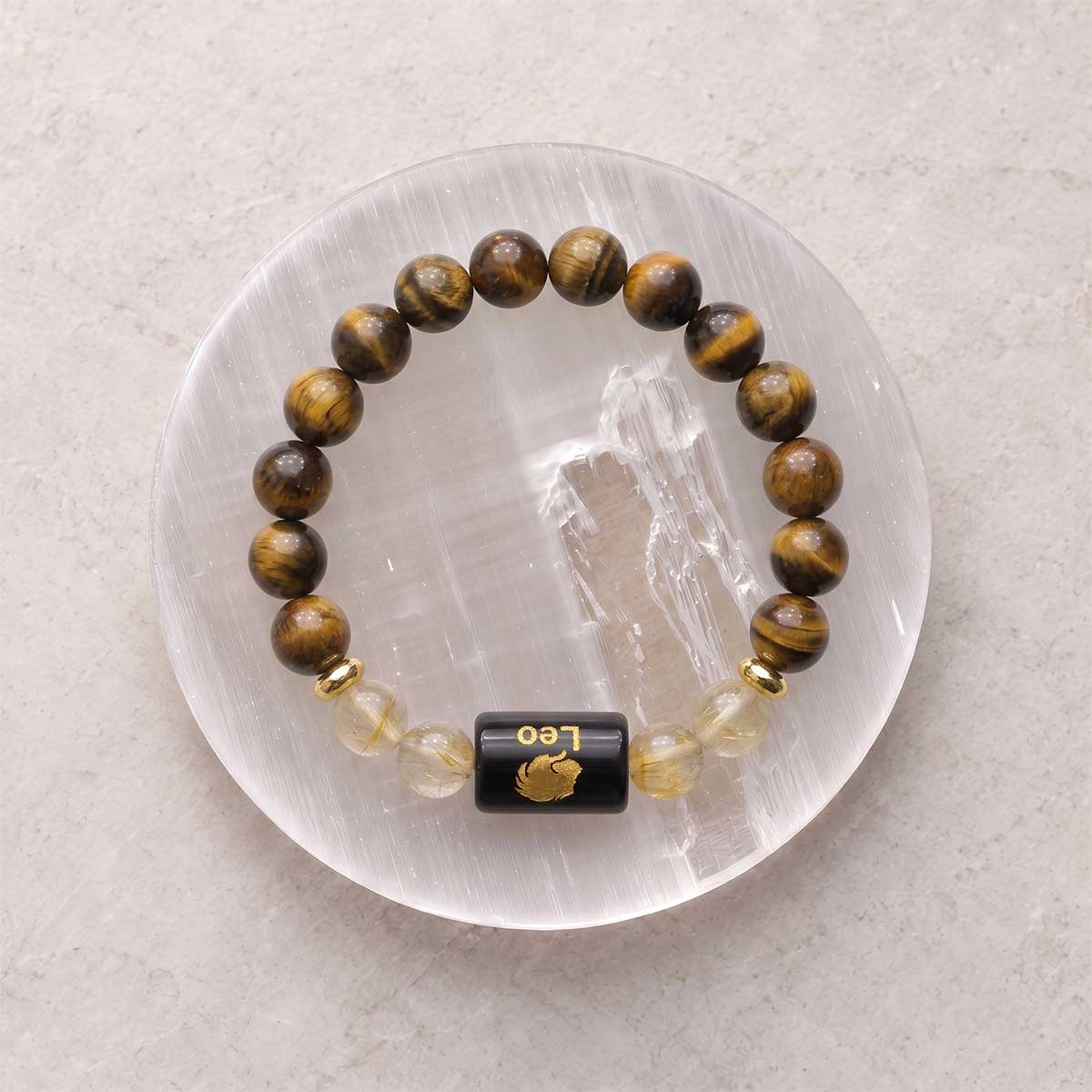 Leo Zodiac Symbol Bracelet-Shubhanjali Store (6) leo (सिंह राशि) zodiac symbol bracelet