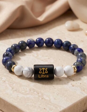libra (तुला राशि) zodiac symbol bracelet