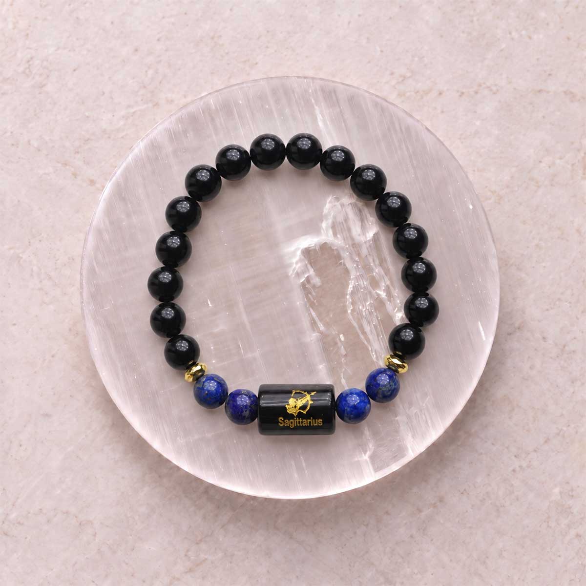 Sagittarius Zodiac Symbol Bracelet-Shubhanjali Store (8) sagittarius (धनु राशि) zodiac symbol bracelet