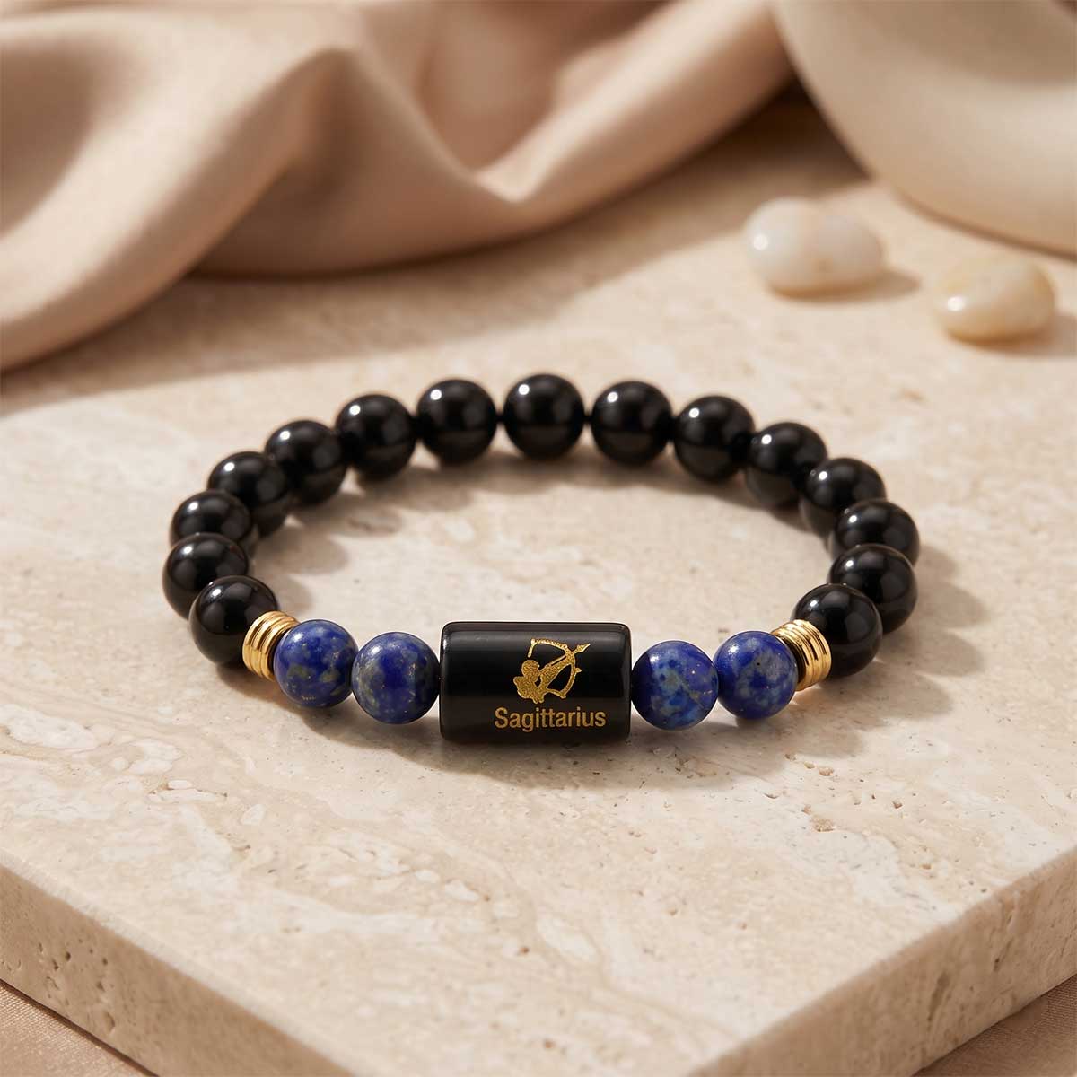 Sagittarius Zodiac Symbol Bracelet-Shubhanjali Store (9) sagittarius (धनु राशि) zodiac symbol bracelet