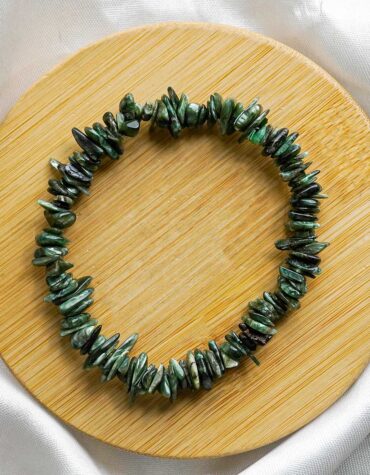seraphinite chips beads bracelet
