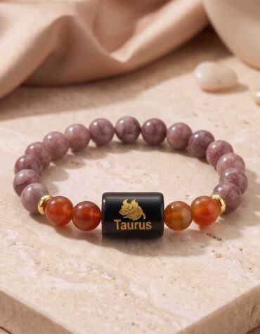 taurus (वृषभ राशि) zodiac symbol bracelet