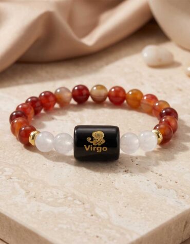 virgo (कन्या राशि) zodiac symbol bracelet
