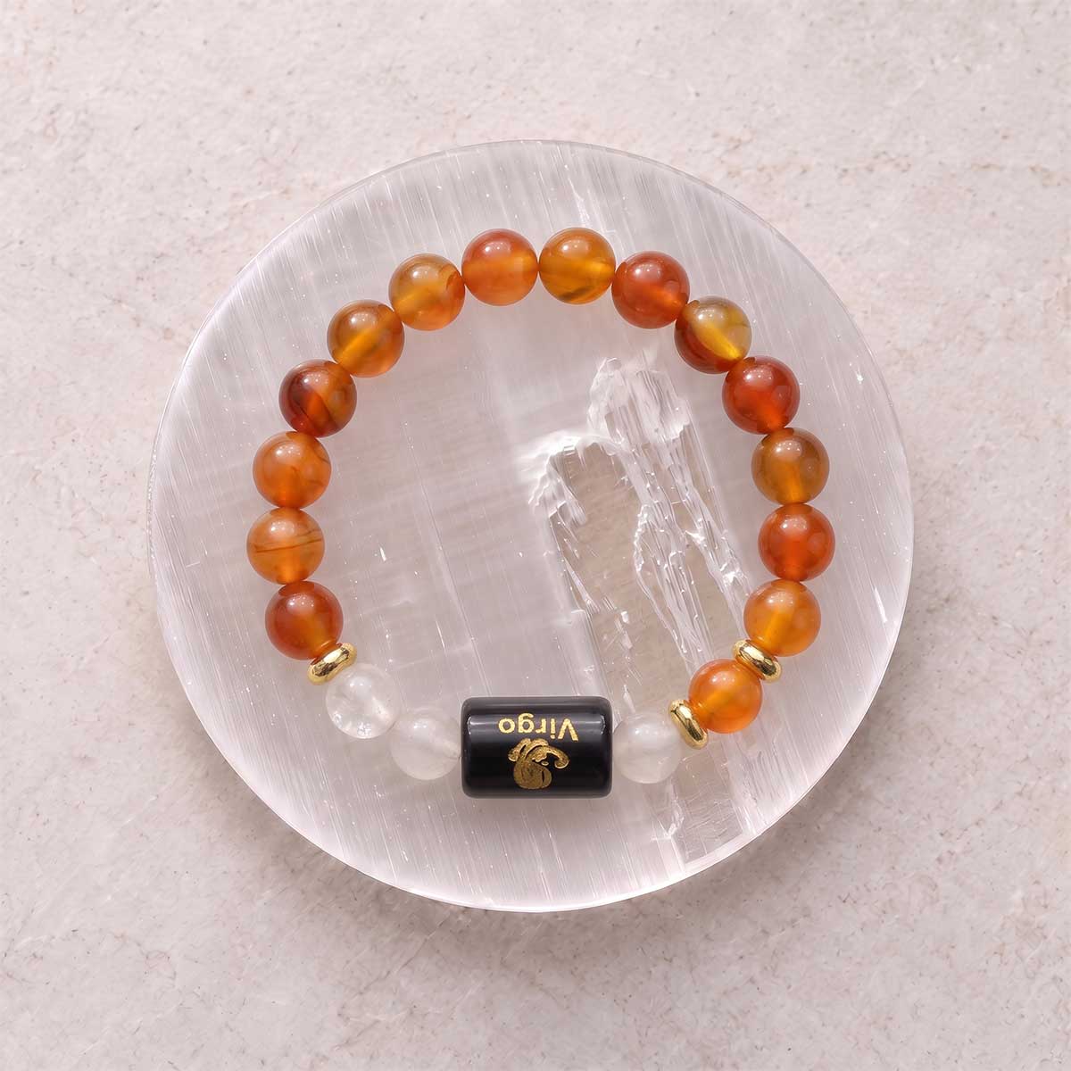 Virgo-Zodiac-Symbol-Bracelet-Shubhanjali-Store--8 virgo (कन्या राशि) zodiac symbol bracelet