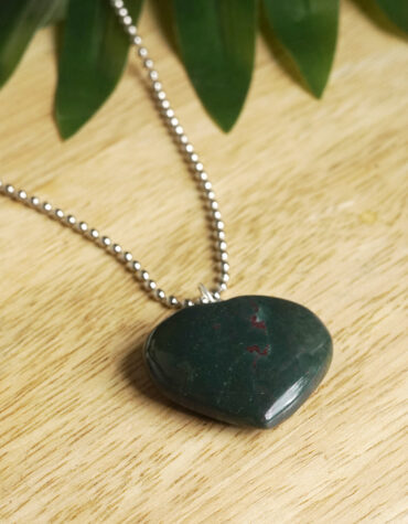 green aventurine big heart pendant (copy)