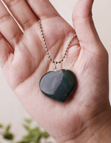 green aventurine big heart pendant (copy)