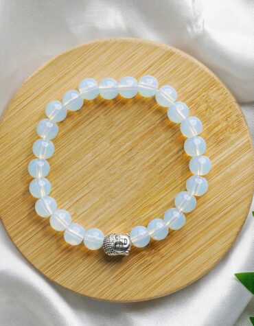 opalite buddha bracelet