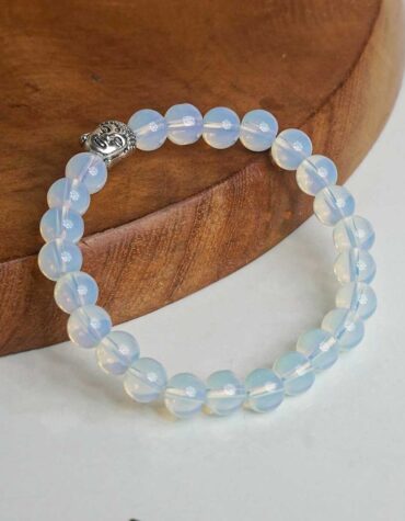 opalite buddha bracelet