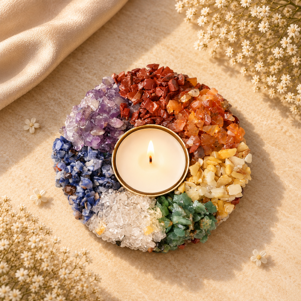 7 Chakra Chips Candle Holder (5) auto draft