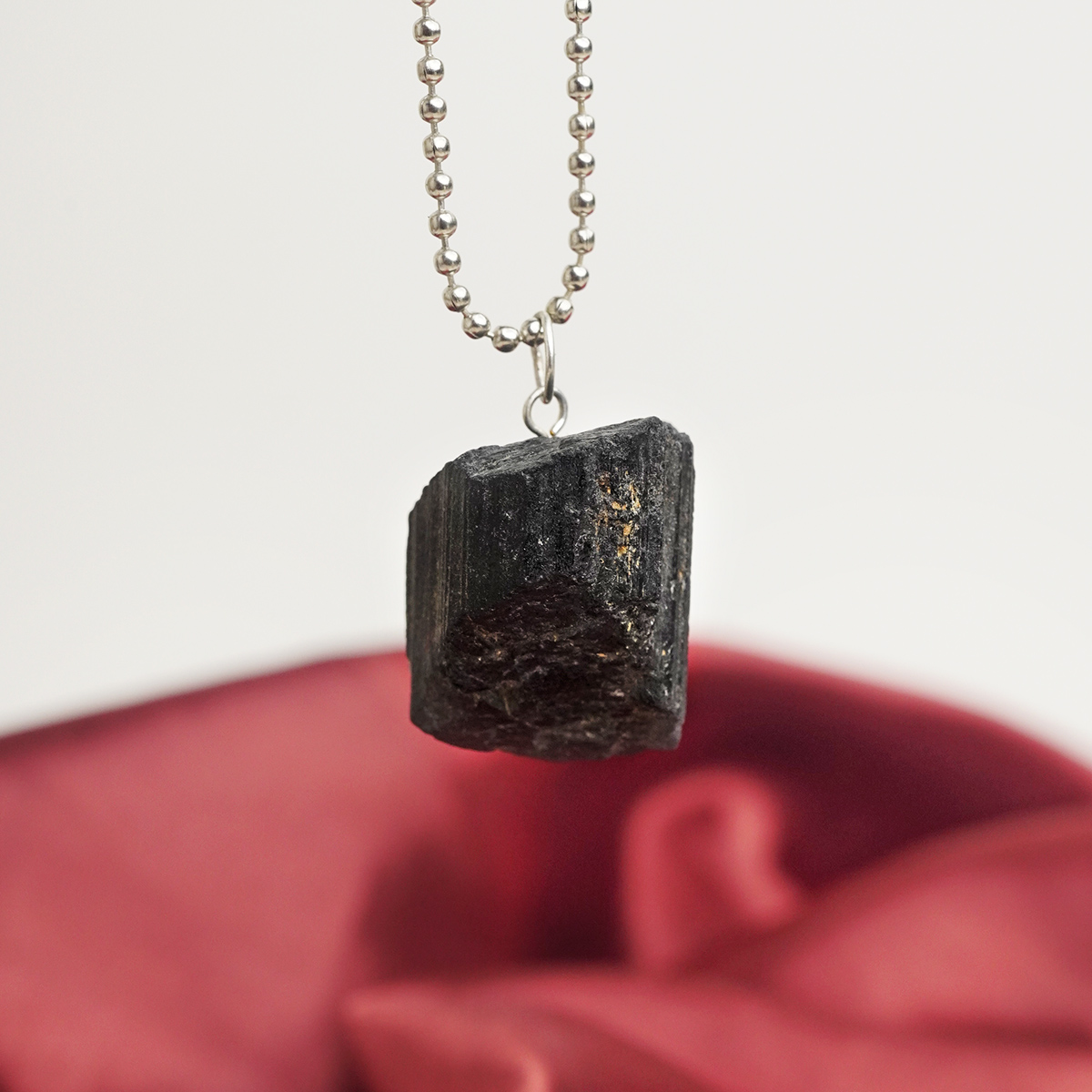 Black Tourmaline Raw Pendant-Shubhanjali Store (9) black tourmaline raw pendant