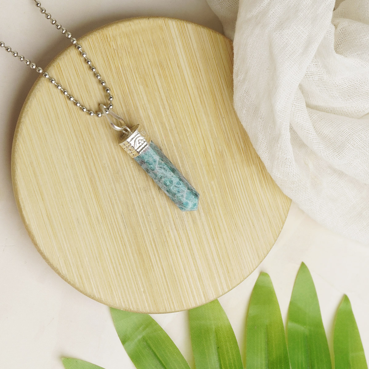 Blue Apatite Pencil Pendant-Shubhanjali Store (1) blue apatite pencil pendant
