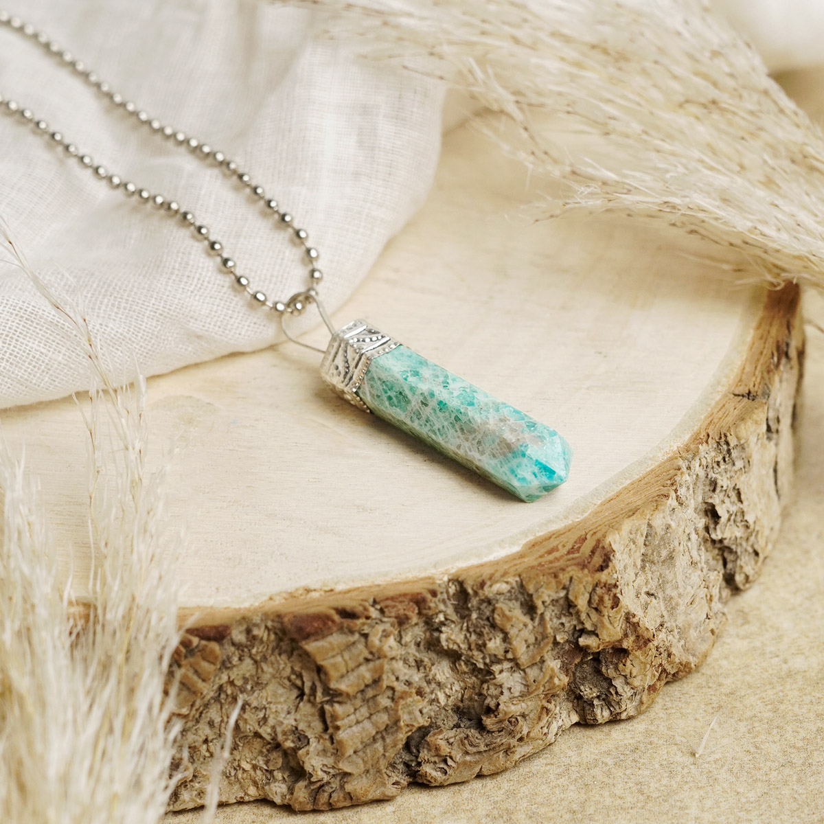 Blue Apatite Pencil Pendant-Shubhanjali Store (3) blue apatite pencil pendant