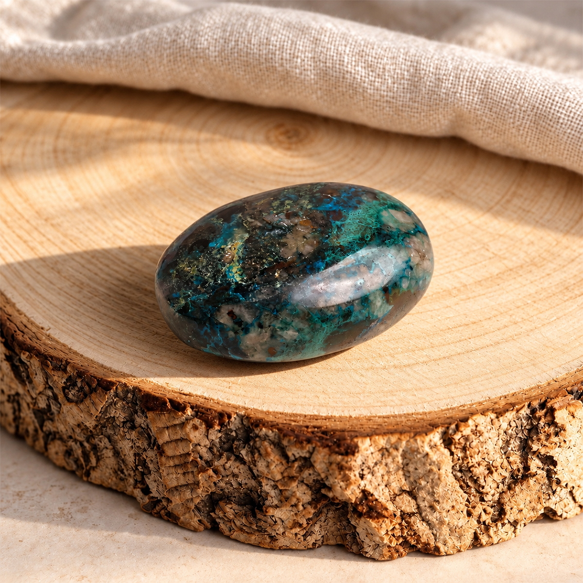 Chrysocolla Palm Stone (2) auto draft