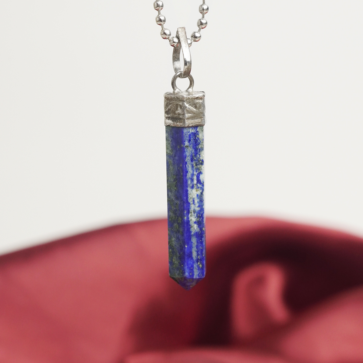 Lapis Pencil Pendant-shubhanjali Store (2) lapis pencil pendant