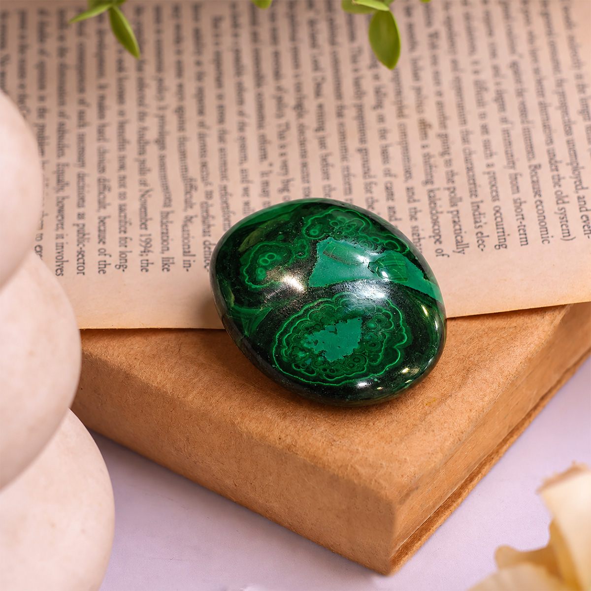 Malachite Palm Stone HQ-Shubhanjali Store (3) malachite palm stone hq
