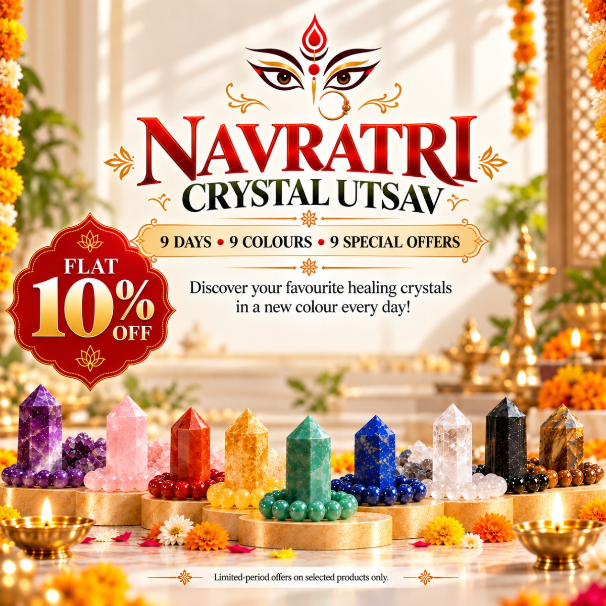 navratri crystal utsav celebration