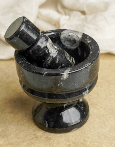 orthoceras mortar and pestle